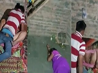 Dehati Randi fucking caught secretly by a peeping tom